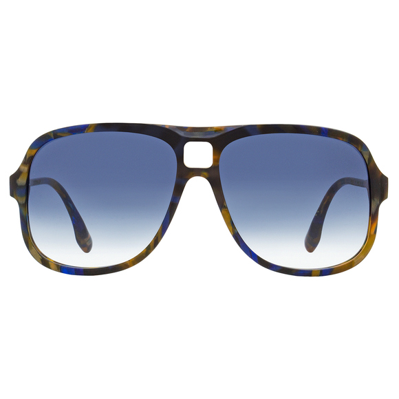 Victoria Beckham Navigator Sunglasses VB620S 217 Blue Havana 59mm - Picture 2 of 2